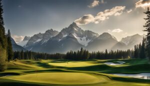 Canadian Rocky Mountains golf