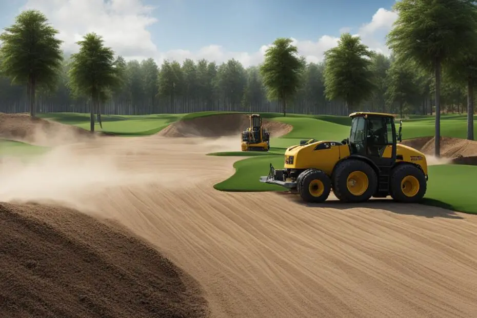 How long does it take to build a golf course?