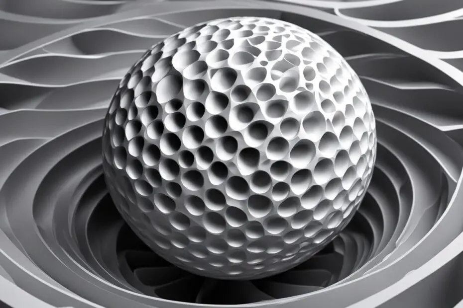 How many holes does a golf ball have?