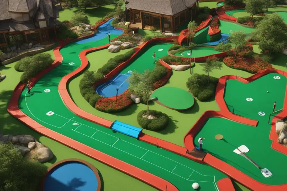 How much does it cost to open a mini golf course?