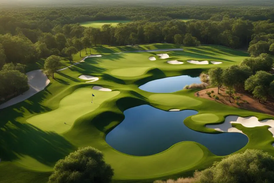 How to design a golf course?