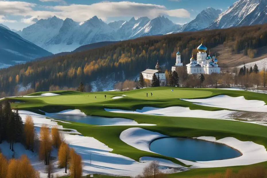 Teeing Off, Golf Courses, Russia