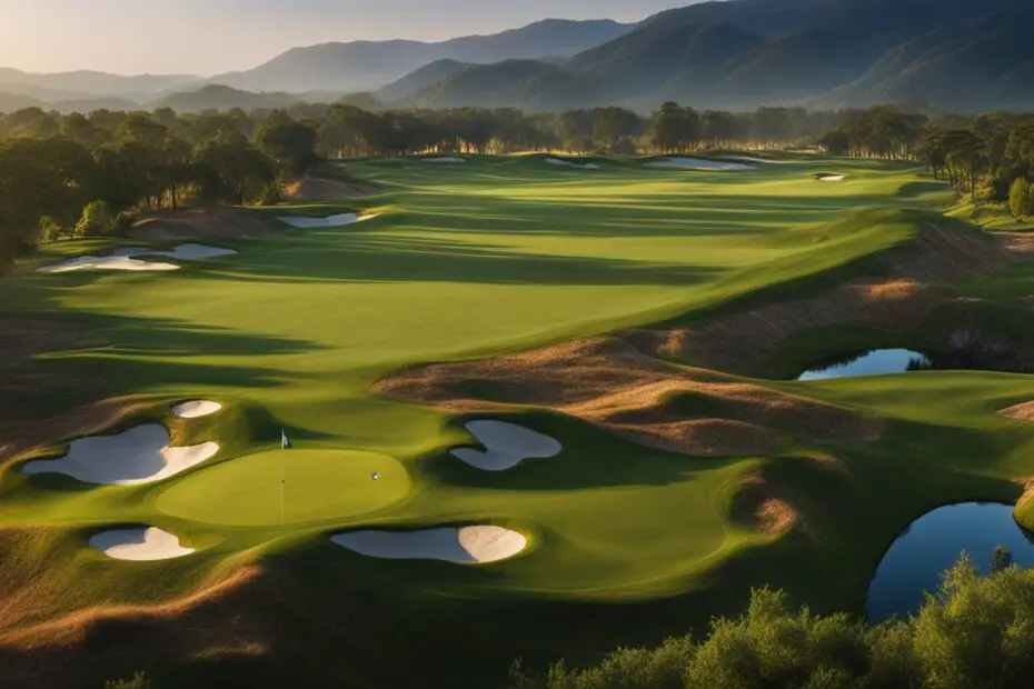 Which golf course entity has the most number of holes in the world?