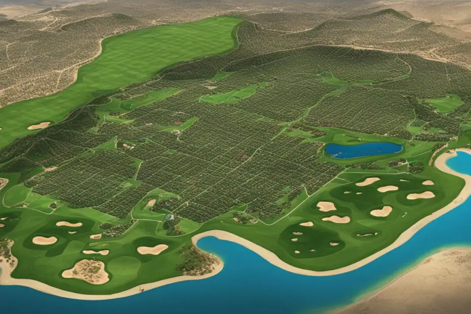 albuquerque golf courses map