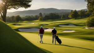 benefits of walking golf course