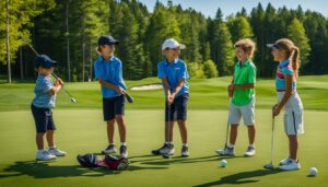 kids golf in Alpena